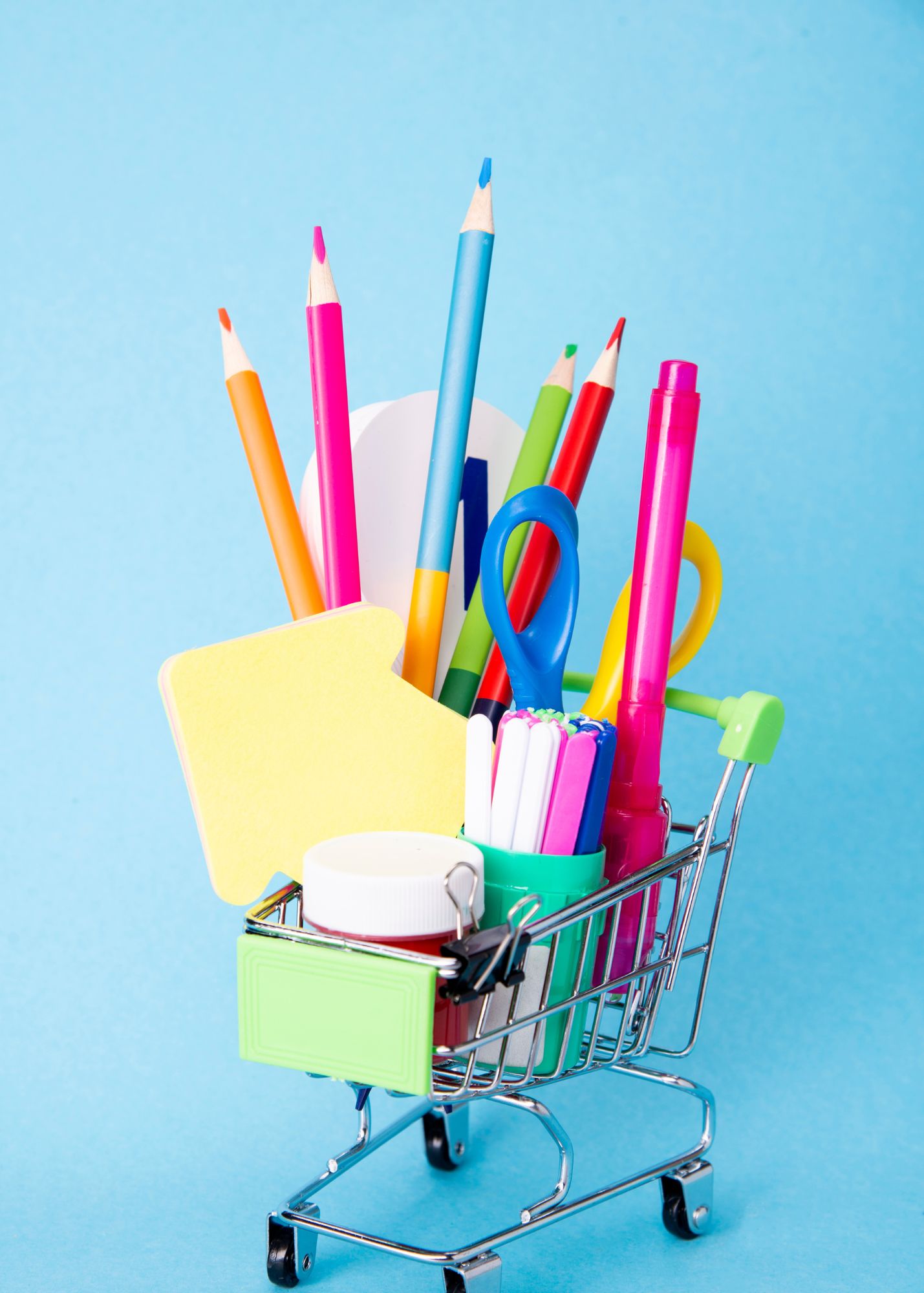 Lapices y material de escuela